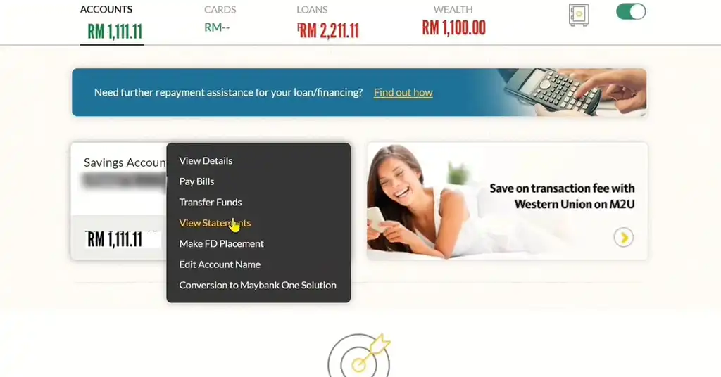 Cara Print Nombor Akaun Bank Maybank Terkini
