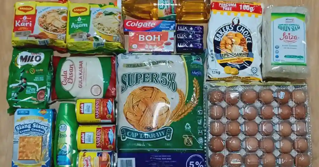 Barangan yang Diterima oleh Penerima Bantuan Barangan yang Diterima oleh Penerima Bantuan