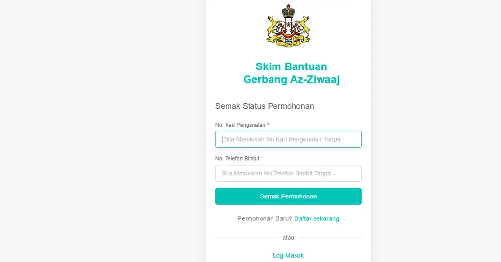 Semakan Bantuan Kahwin Kelantan Semakan Bantuan Kahwin Kelantan