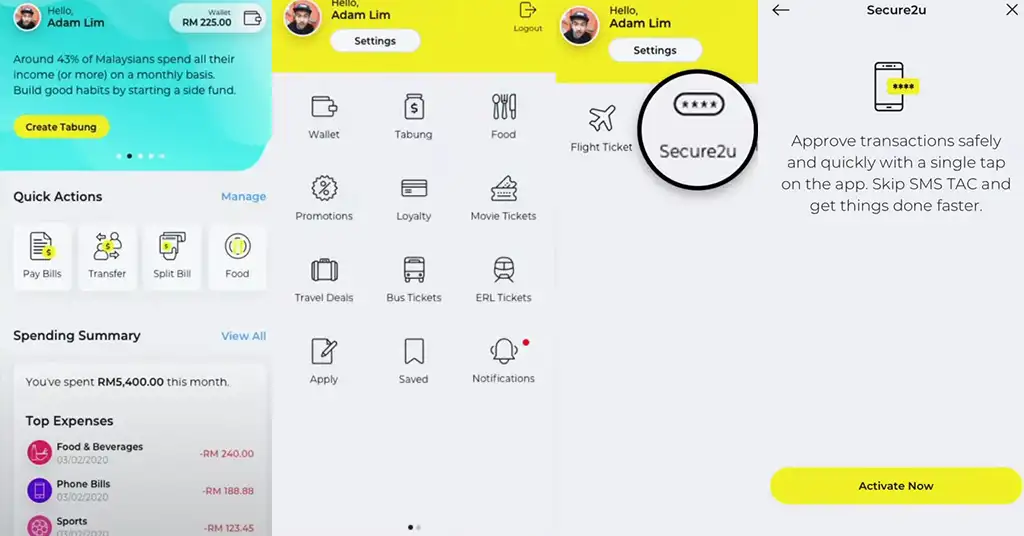 Cara Nak Enable Screen Lock Maybank2u mudah Cara Nak Enable Screen Lock Maybank2u mudah