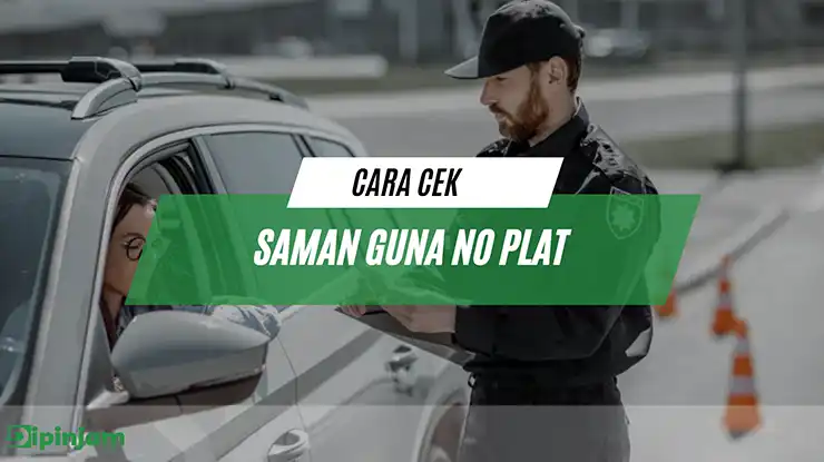 Cara Cek Saman Guna No Plat
