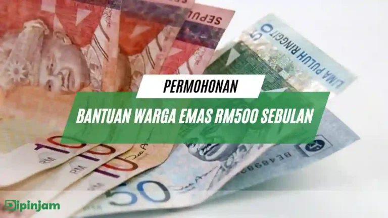 Permohonan Bantuan Warga Emas RM500 Sebulan
