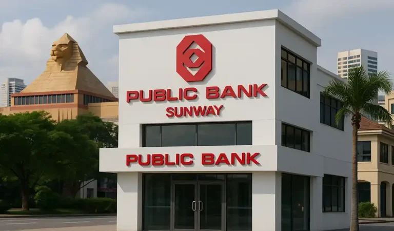 Public Bank Sunway Lokasi dan Waktu Operasi