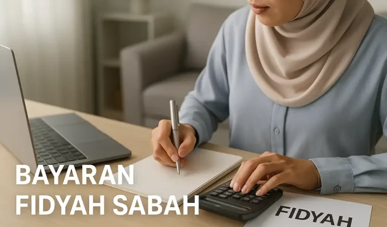 Bayaran Fidyah Sabah Online dan Kadar