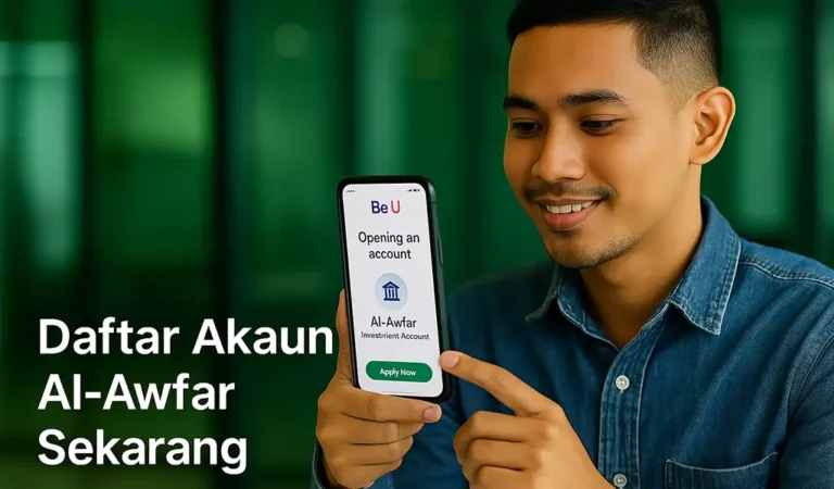 Cara Daftar Al Awfar Bank Islam Buka Akaun & Menang RM1 Juta!